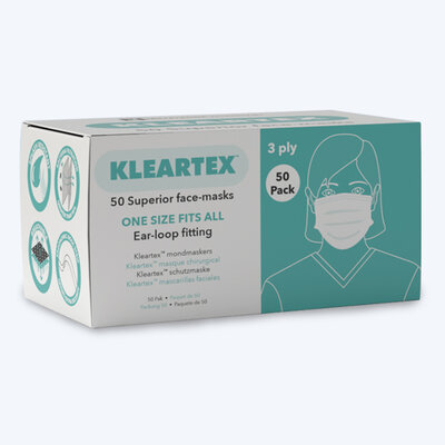 Kleartex Facemasks Box